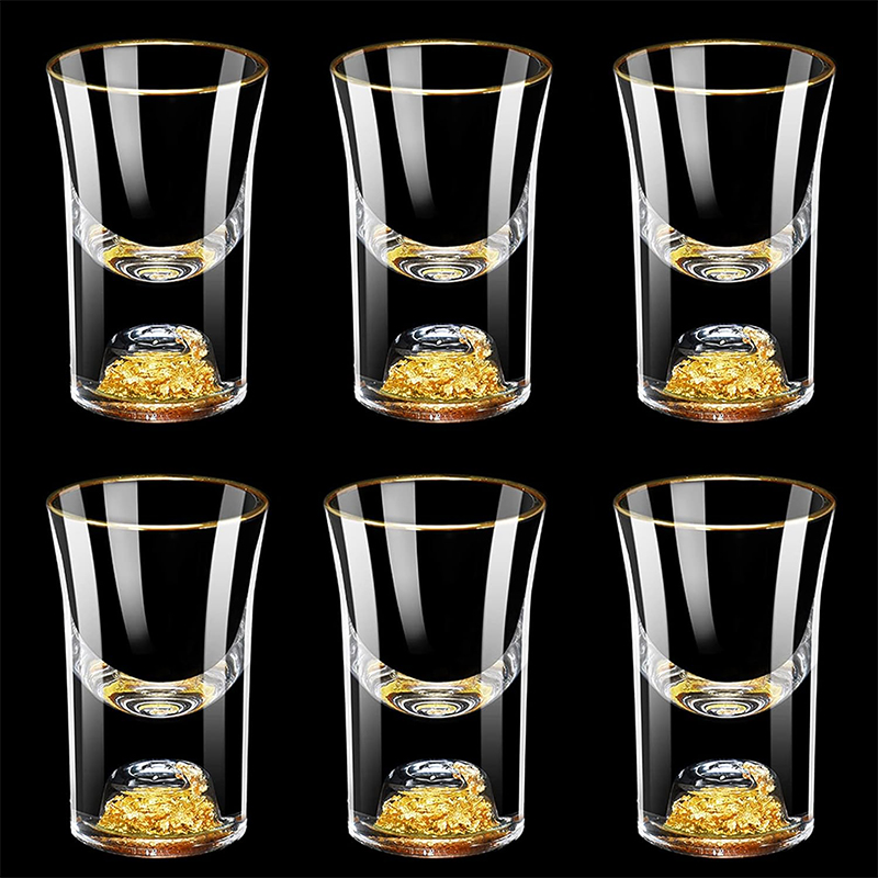 HeY LiLac 6Pcs Shot Glasses 15 - Crystal Wine Glass ulasan dan harga