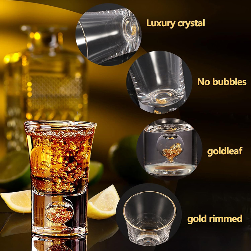 HeY LiLac 6Pcs Shot Glasses 15 - Crystal Wine Glass ulasan dan harga