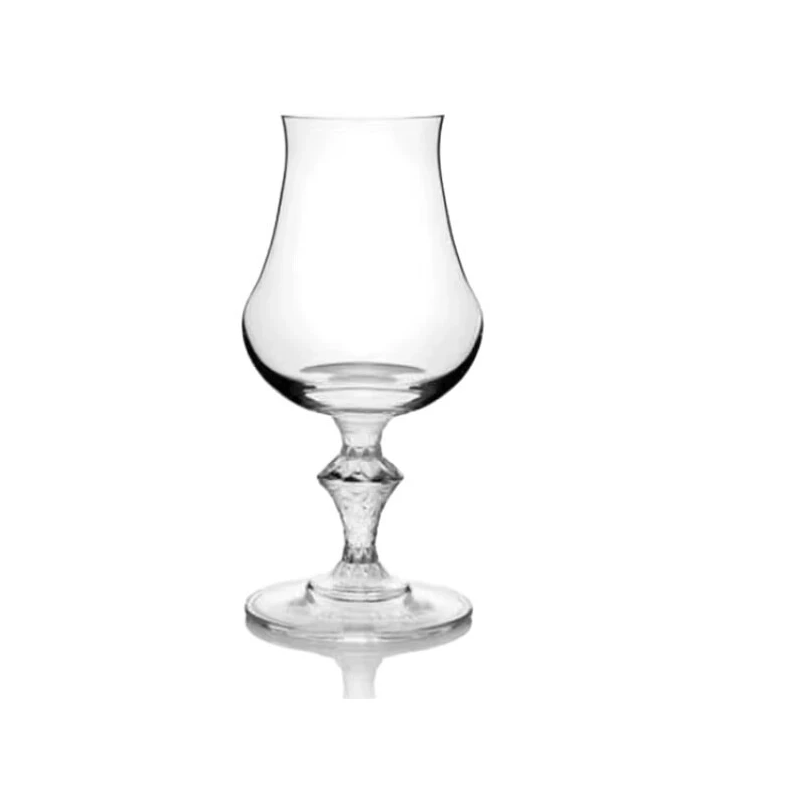 1PCS Burgundy Bordeaux Style U - Crystal Wine Glass ulasan dan harga
