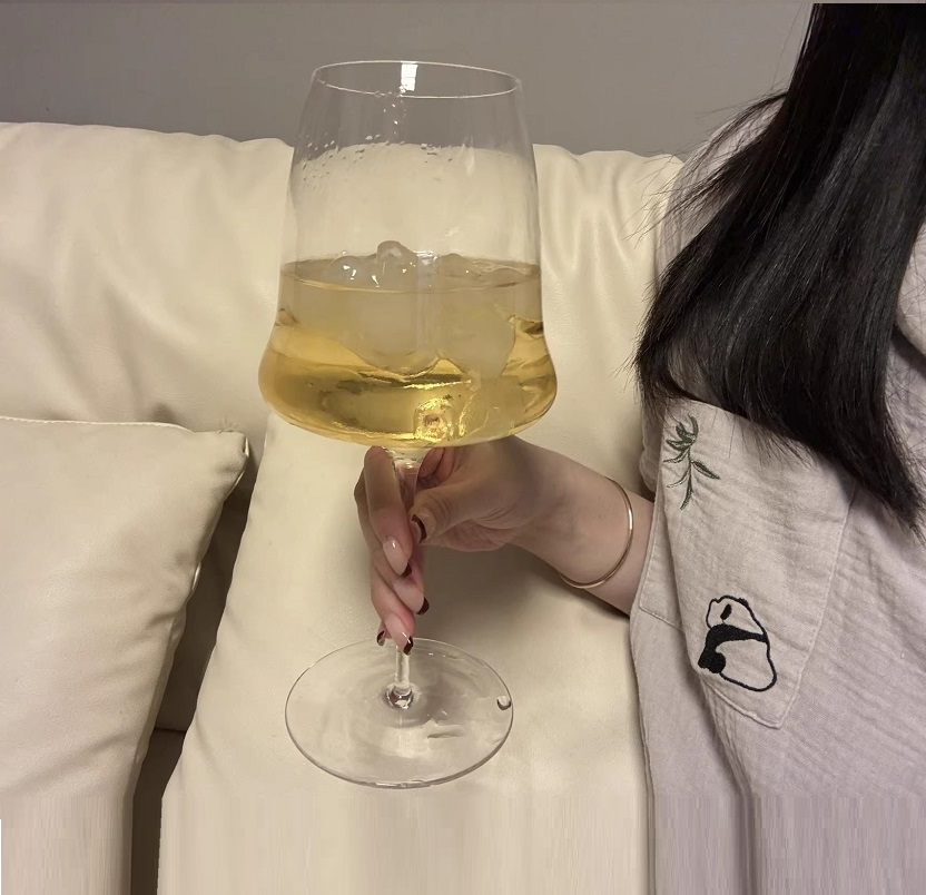 2PCS New Handmade Thin Extreme - Crystal Wine Glass ulasan dan harga