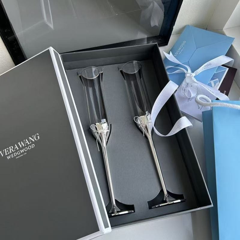 Love Knot Champagne Glass Coup - Crystal Wine Glass ulasan dan harga