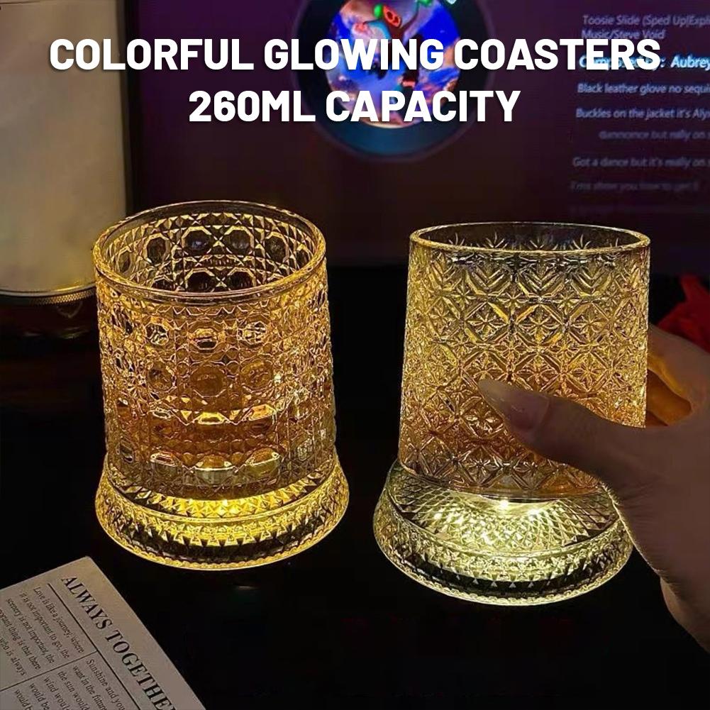 Rotating Whiskey Glass Creativ - Crystal Wine Glass ulasan dan harga