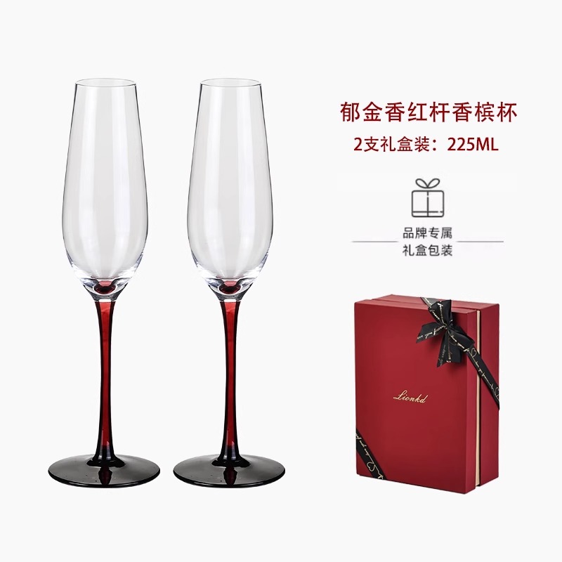 HYS high-end gift champagne cu - Crystal Wine Glass ulasan dan harga