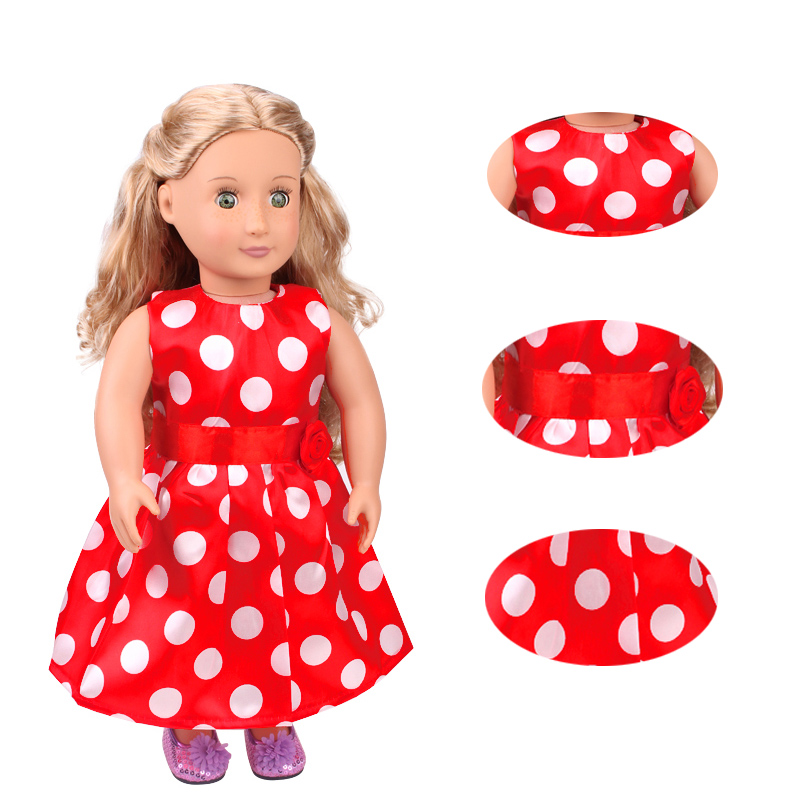 18 Inch Doll Girl Rose Belt Dr - Luxury Lifestyle Outfit ulasan dan harga