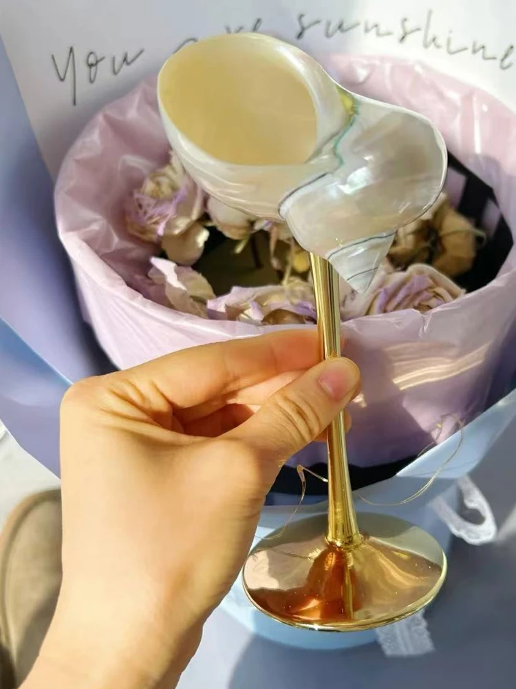 AhunderJiaz Retro Couple Seash - Crystal Wine Glass ulasan dan harga