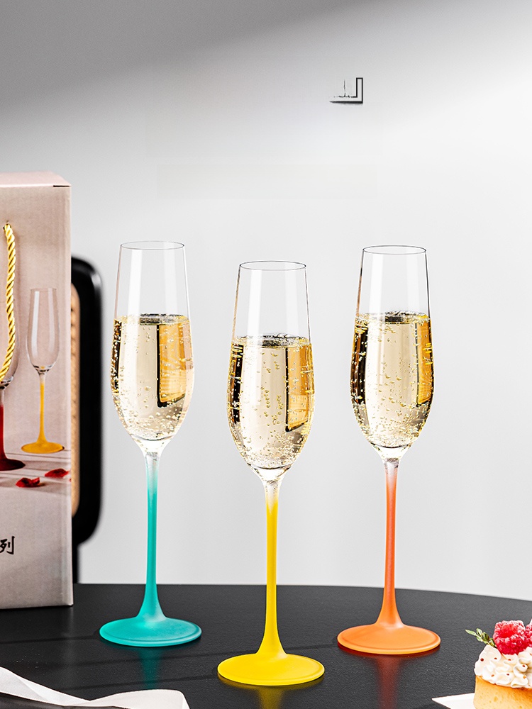 2026 New Champagne Glasses Set - Crystal Wine Glass ulasan dan harga