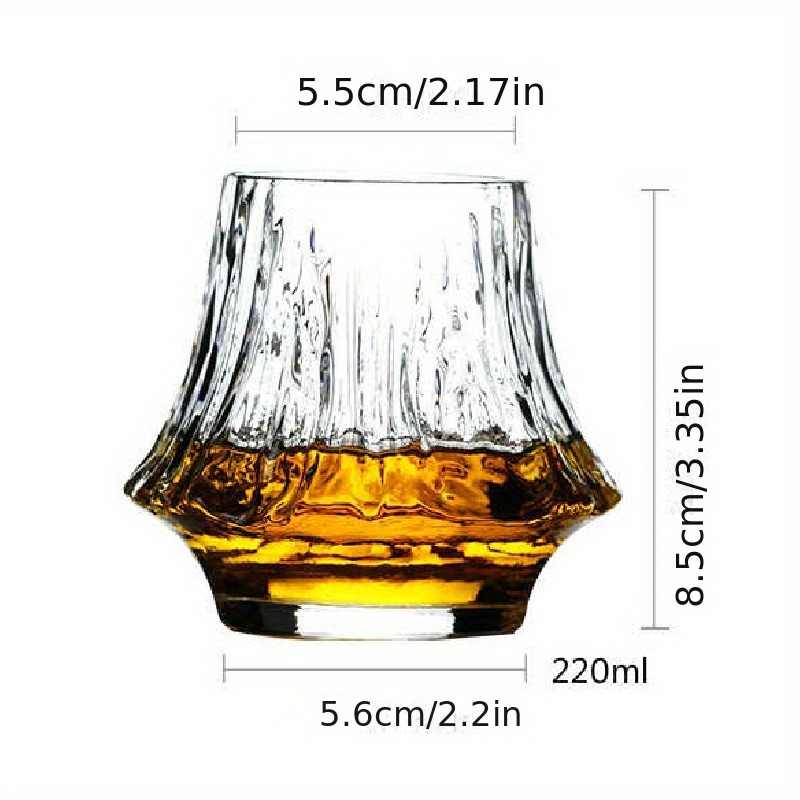 Fuji Mountain Inspired Whiskey - Crystal Wine Glass ulasan dan harga